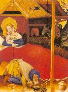 Konrad of Soest Nativity oil painting
